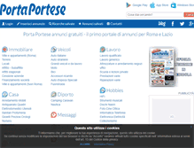 Tablet Screenshot of portaportese.it